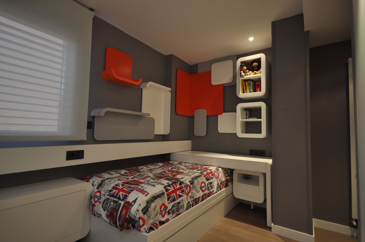 diseño de dormitorios juveniles